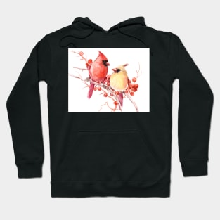 Cardinal Birds Hoodie